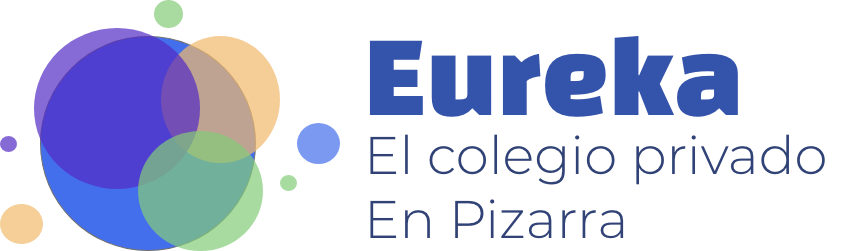el logo del colegio pizareño Eureka. El colegio privado en Pizarra